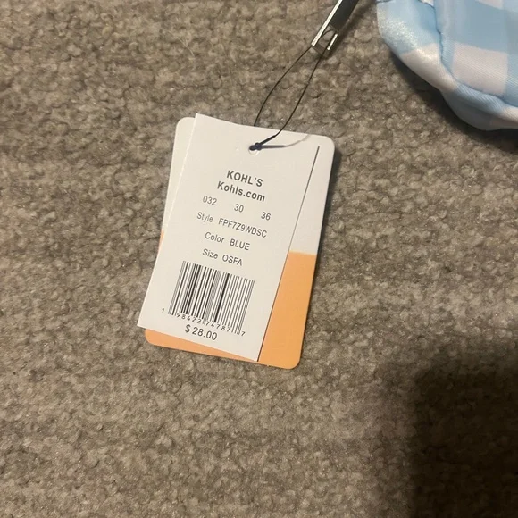 Disney Light Blue Checkered Winnie the Pooh Women’s Belt Bag - Picture 10 of 10